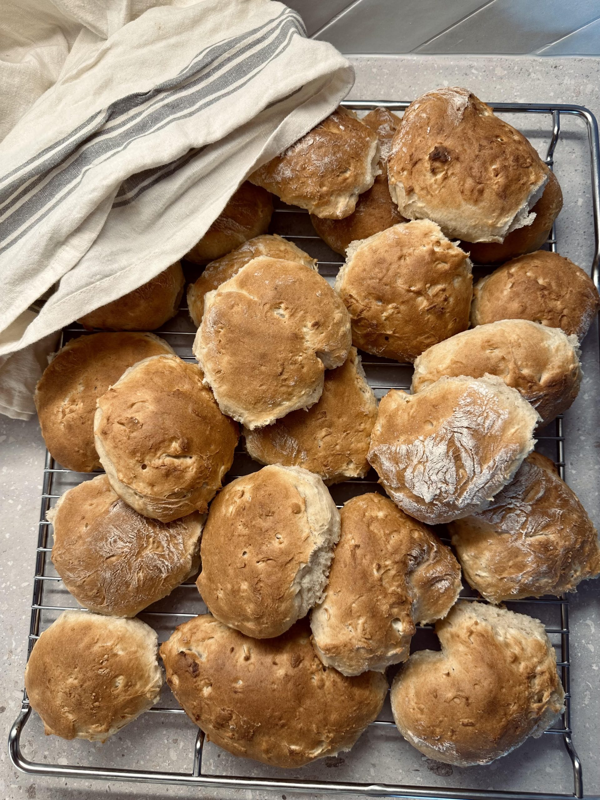Äppelfralla saftig frukostmackan